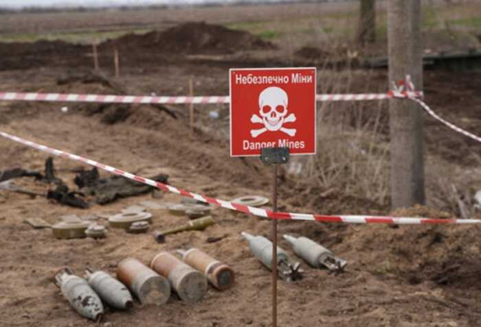 Від мін в Україні з лютого 2022 року загинули 336 цивільних, серед них 18 дітей