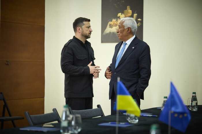 Зеленський зустрівся з президентами Євроради та Єврокомісії